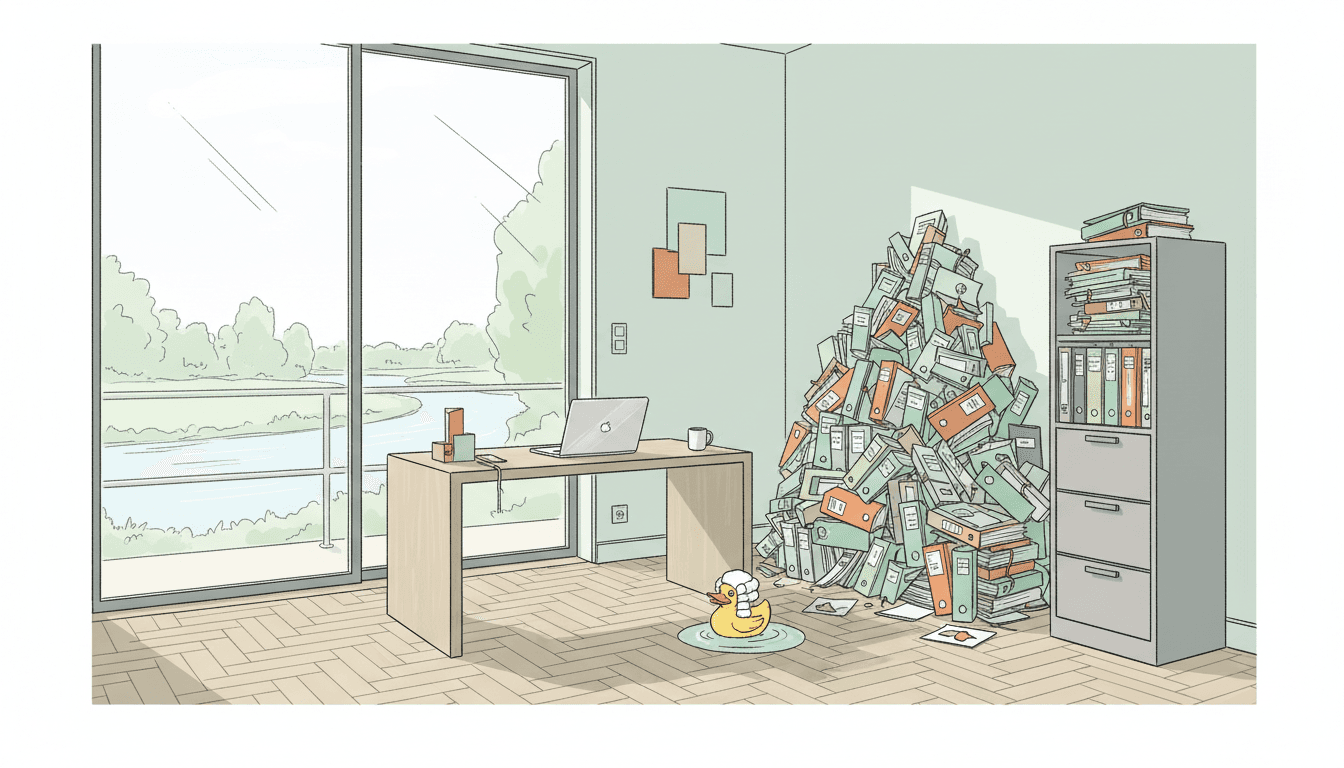 Vingt-cinq mètres carrés de cauchemar au Pecq : comment mon bureau de rêve a fini au tribunal